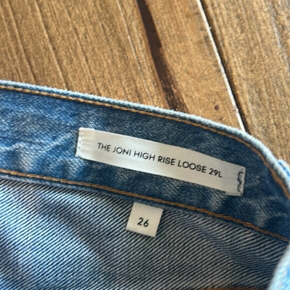 Denim Forum The Joni High Rise Loose Jean Size 26W 29L - Picture 3 of 4